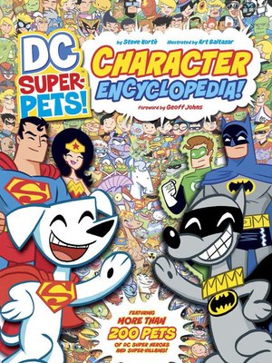 cover image of DC Super Pets Encyclopedia